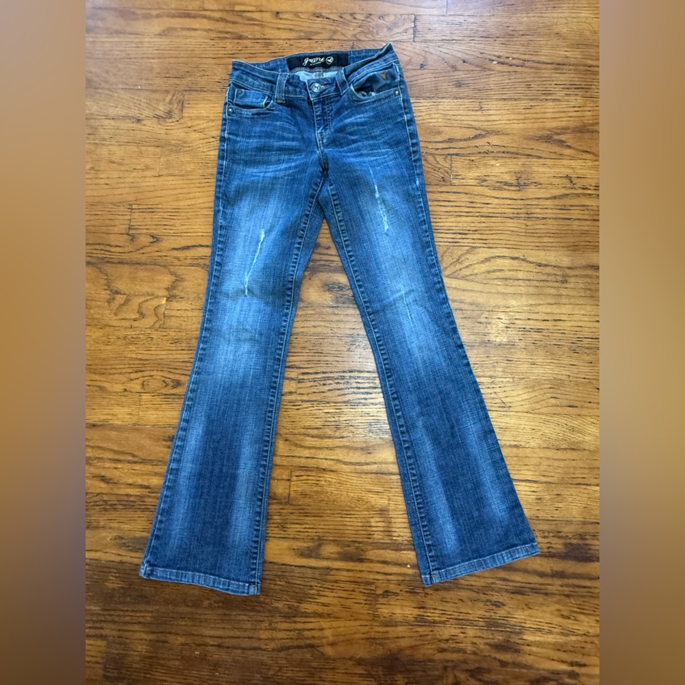 Grane Dark Blue Flare Jeans